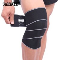 Băng đầu gối thể thao co dãn AOLIKES A-1517 Sport knee support - Grey