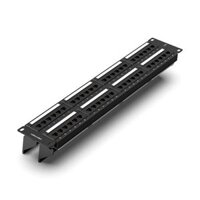 Bảng đấu nối cổng mạng LAN RJ-45 Vention Cat.6 48 Ports UTP Patch Panel - KGB (48 ports, CAT6, T568A/b Standards)
