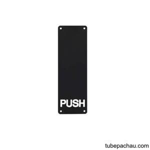 Bảng đẩy cửa Push đen mờ Hafele 987.11.303