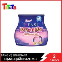 Băng đêm dạng quần Diana Size M-L 2 chiếcgói