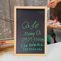 BẢNG ĐEN MENU VIẾT PHẤN VIẾT BÚT HUỲNH QUANG 40*60 treo tường