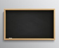 Bảng đen viết phấn treo tường