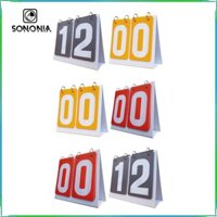 Bảng điểm 2x 2 chữ số, Bảng điểm lật di động dành cho bóng chuyền và bóng đá