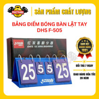 Bảng điểm bóng bàn lật tay DHS F-505