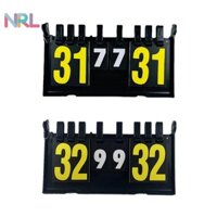 Bảng điểm bóng chuyền NRL Cuộc thi bóng rổ thể thao Bảng điểm 4 chữ số để trang trí thể thao trong nhà [Mới]