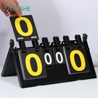 Bảng điểm bóng rổ BANGSHE, Thẻ lật bóng bàn đế hình tam giác 4 chữ số, Bộ đếm bàn thủ công Bảng điểm thi đấu đa chức năng Bóng chuyền