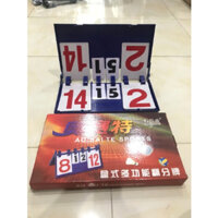 Bảng điểm lật tay Aosaite, bảng điểm thi đấu môn bóng bàn, cầu lông, bóng chuyền tiêu chuẩn giá tốt