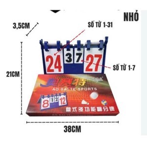 Bảng điểm lật tay Aosaite