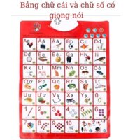 Bảng điện tử  Bảng chữ cái có giọng nói, Bảng chữ cái và số tiếng Việt thông minh  Bảng treo tường