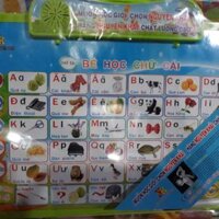 Bảng điện tử thông minh NGUYÊN KHẢI cho bé(hình ảnh thật)