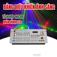 Bảng điều khiển ánh sáng DMX 240 tích hợp mic hiển thị LED rõ nét, dễ điều chỉnh cho sự kiện, bữa tiệc, sân khấu PUNY