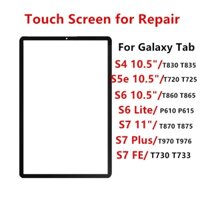 Bảng Điều Khiển Cảm Ứng Cho Samsung Galaxy Tab S7 Plus FE S4 S5e S6 Lite T970 T730 T870 T875 T876B Kính Ngoài LCD Mặt Trước Sửa Chữa Phần