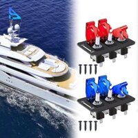 Bảng điều khiển công tắc đánh lửa xe đua Bảng điều khiển chuyển đổi Bảng điều khiển chuyển đổi 3 nhóm Bảng điều khiển chuyển đổi cho xe RV Du thuyền