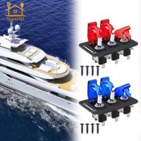 Bảng điều khiển công tắc đánh lửa xe đua Bảng điều khiển chuyển đổi Bảng điều khiển chuyển đổi 3 nhóm Bảng điều khiển chuyển đổi cho xe RV Du thuyền