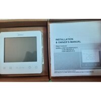 bảng điều khiển điều hòa âm trần Midea