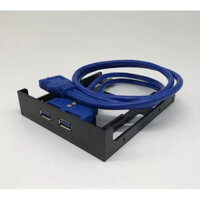 Bảng Điều Khiển Mở Rộng Front Panel ACE 20 Pin 3.5 "2 Cổng USB 3.0