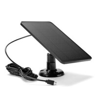 Bảng điều khiển năng lượng mặt trời cho Camera an ninh ngoài trời với 360° Cáp xoay và 3m