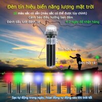 Bảng Điều Khiển Năng Lượng Mặt Trời Lớn Đèn Tín Hiệu Không Thấm Nước Nhấp Nháy Trên Cá Đèn Định Vị