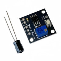 Bảng điều khiển Servo góc có thể điều chỉnh 3-5V Mô-đun điều khiển Servo SG90 Mạch điều khiển Servo Pm cho 180° Điều khiển góc bánh lái