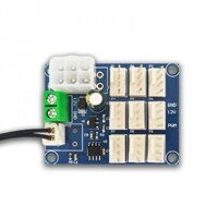 Bảng điều khiển tốc độ DC12V 9 chiều Bộ điều khiển tốc độ đa kênh Thống đốc tốc độ NTC Kiểm soát nhiệt độ Moudle cho quạt làm mát CPU PC