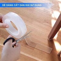 Băng dính 2 mặt đa năng siêu chắc 5m cuộn to