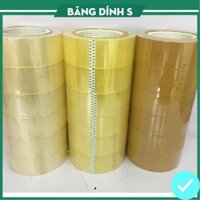 Băng Dính 3kg/Cây 6 Cuộn siêu dính siêu dai dùng cho túi gói hàng niêm phong tự dính