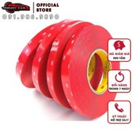 Băng dính 3M 2 mặt chuyên dụng cho ô tô xe hơi, băng keo dán cường lực siêu dính nhiều kích cỡ nhựa xe