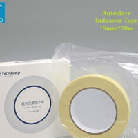 Băng dính chỉ thị nhiệt (hấp ướt), kích thước 18mm*55m, hãng Biosharp  tekcovina