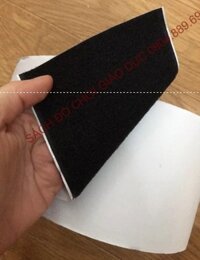 Băng dính gai, khóa nhám, dính nhám có keo dán sẵn bản rộng 10cm màu ĐEN