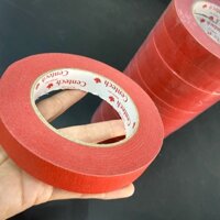 Băng dính giấy - Masking tape dán sơn xe ô tô, xe máy - lốc 12 cuộn, 13 cuộn