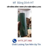 BĂNG DÍNH MẦU XANH 0.3kg/ cuộn (1 CÂY6 CUỘN 1.8kg)