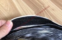 Băng dính nhám, dính gai, khóa nhám có keo sẵn chắc chắn bản rộng 2,5cm màu ĐEN