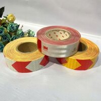 Băng dính phản quang trang trí,cảnh báo xe tải,xe ben, đầu kéo,....( giá bán 1 cuộn )