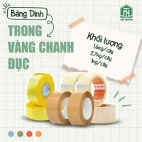 Băng dính trong/đục 5cm -160m – 2,7kg/ cây