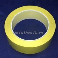 Băng dính vàng, băng dính quấn biến áp rộng 30mm dài 66m cách điện 5.5KV