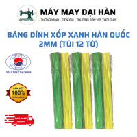 Băng dính xốp xanh HÀN QUỐC 2mm (túi 12 tờ) Băng dính xốp xanh HÀN QUỐC 2mm (túi 12 tờ)