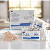 Băng Dính Y Tế Thay Chỉ Khâu Da 3M™ Steri-Strip™, B1557, 1/2 in x 4 in (12 mm x 100 mm), 50 Miếng/Hộp