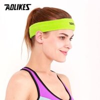 Băng đô băng trán thể thao AOLIKES A-2108 Sport Sweatband - Green