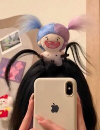 Băng đô cài tóc búp bê nắm tóc chủ nhân phụ kiện hoạt hình Hàn Quốc dễ thương nữ LÀ GU makeup