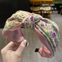 Băng Đô Nữ Mùa Hè Hàn Quốc 2021 Hoa Ngọt Ngào Rộng Vành Đầu Bấm Kẹp Tóc Kẹp Tóc Phụ Kiện Đầu 25.3.9