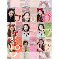 Băng đô rửa mặt dễ thương cho phụ nữ 2025, băng đô hoạt hình nhồi bông mới, kẹp tóc trang điểm, dây buộc tóc, phụ kiện tóc