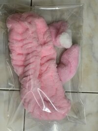 Băng Đô Rửa Mặt Tai Thỏ Xinh Xắn màu ngẫu nhiên