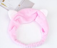Băng đô tai mèo đủ bộ lựa chọn - Hồng phấn