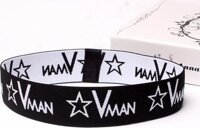 Băng Đô Thể Thao Chữ Vman Màu Đen