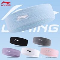 Băng Đô Thể Thao Li Ning băng đô chạy Bộ băng đô tập thể dục thấm mồ hôi Băng đầu Yoga hướng dẫn mồ hôi giỏ khăn trùm đầu nam nữ