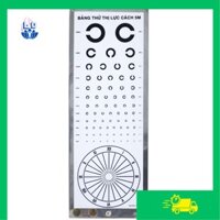 Bảng Đo Thị Lực Chữ C Có Đèn Medilamb TNE - Có Dimer