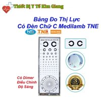 Bảng Đo Thị Lực Chữ C Có Đèn Medilamb TNE - Có Dimer