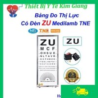 Bảng Đo Thị Lực ZU Có Đèn Medilamb TNE