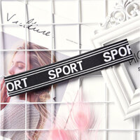 Băng đô thời trang nam nữ thể thao hay dạo phố TB37 - TB37.3 Sport trắng