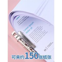 Bảng đựng hồ sơ Huajie A4, màu Morandi mạnh mẽ, kẹp đơn và đôi, báo cáo bài giảng, hợp đồng, tài liệu cuộc họp, lưu trữ bài thi, phân loại, tổ chức, kẹp nhựa, bảng giấy sinh viên, kẹp văn phòng